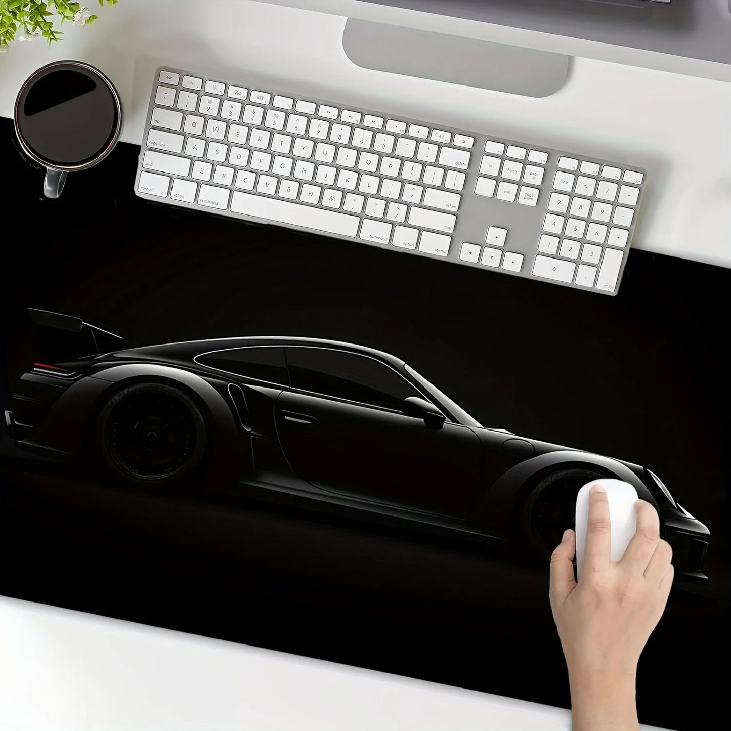 tapis de souris gamer voiture turbotrack chic