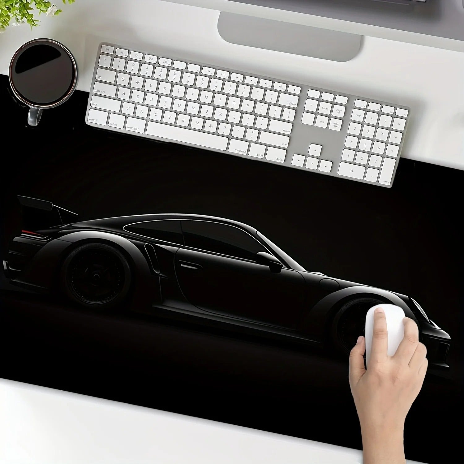 tapis de souris gamer voiture turbotrack chic