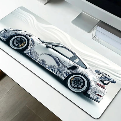 tapis de souris gamer voiture turbotrack superbe