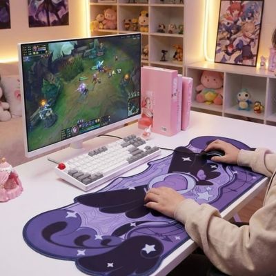 tapis de souris gaming antiderapant fluide