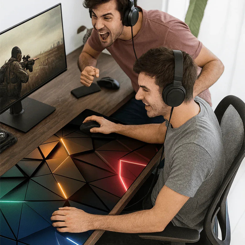 Tapis de Souris Gaming LumiXPad™ – La Puissance en Lumière - Rayon de Sérénité