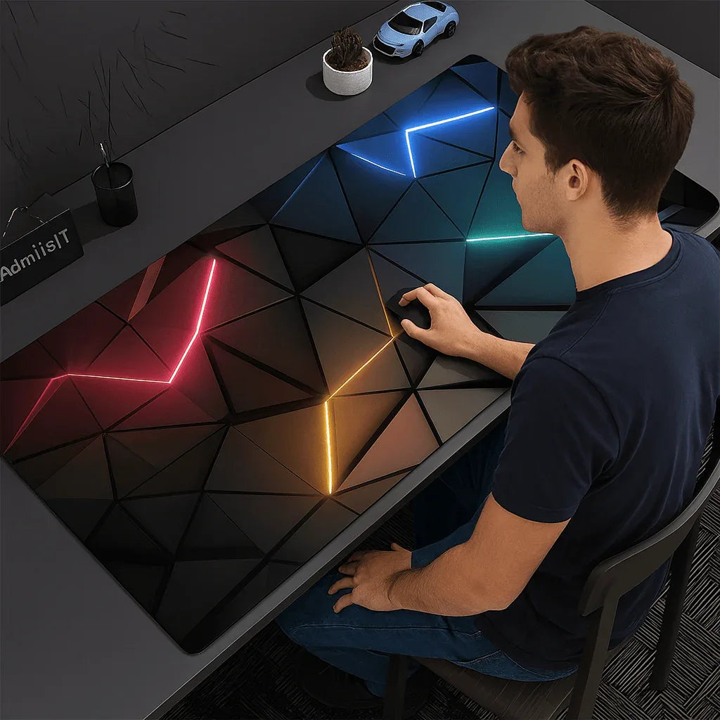 Tapis de Souris Gaming LumiXPad™ – La Puissance en Lumière - Rayon de Sérénité