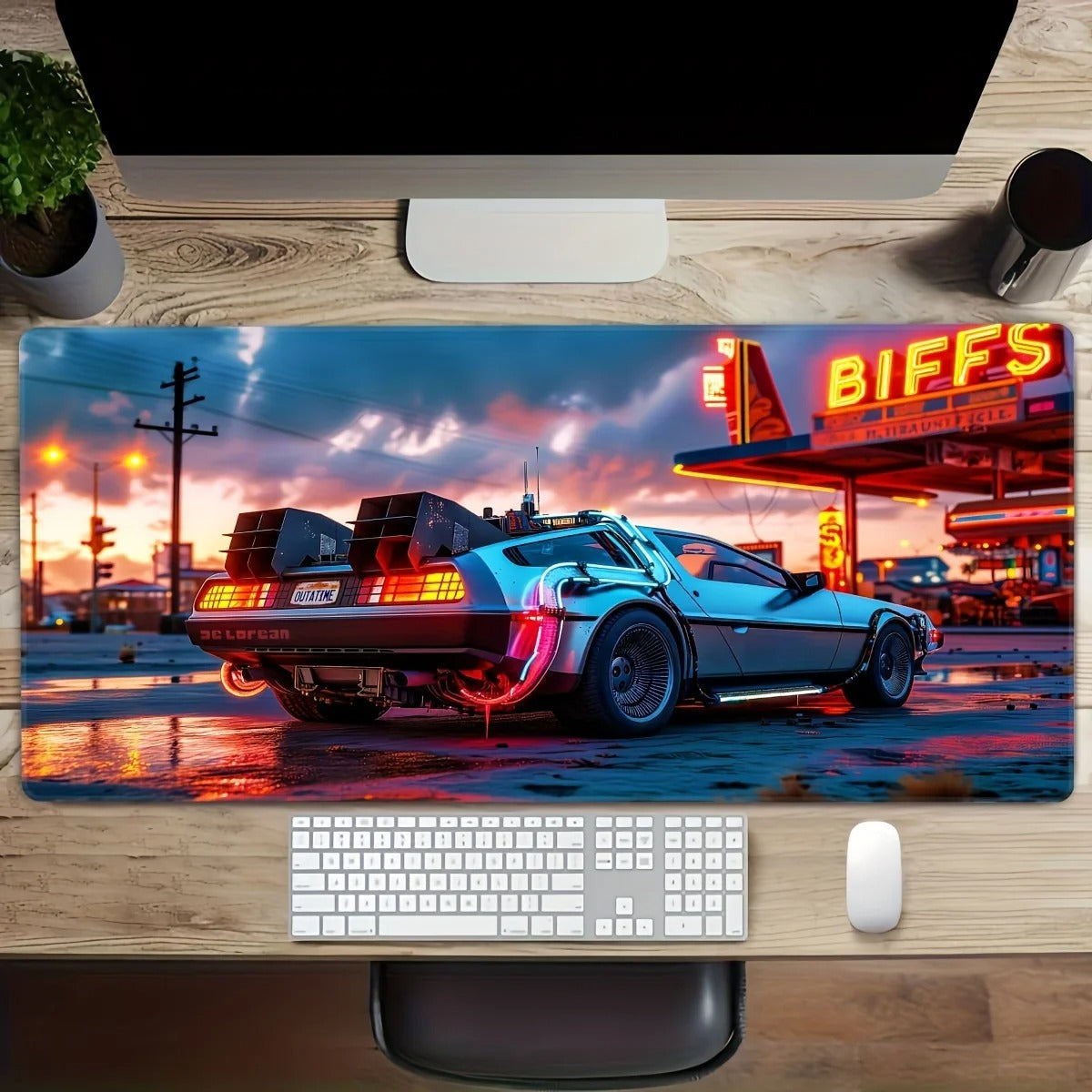tapis de souris gaming motif voiture de collection