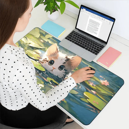 Tapis de Souris KittyClick™ - Chaque Clic Devient un Jeu - Rayon de Sérénité