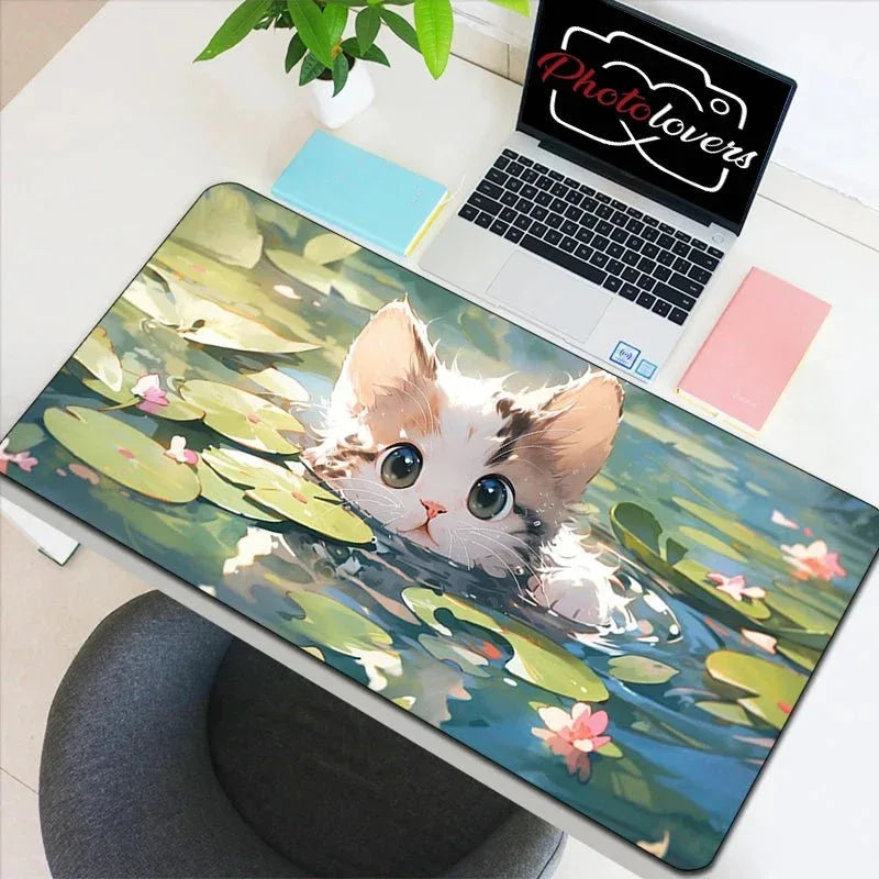 Tapis de Souris KittyClick™ - Chaque Clic Devient un Jeu - Rayon de Sérénité