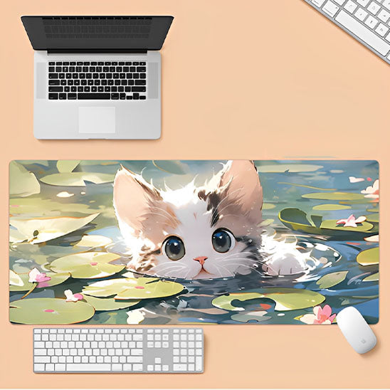 tapis-de-souris-motif-chat-cute