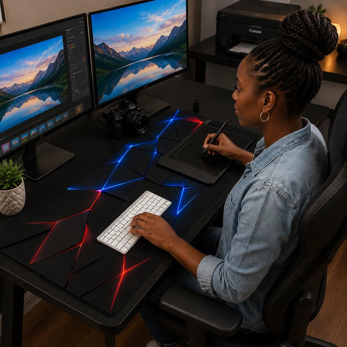 tapis de souris gaming prisme éfficace