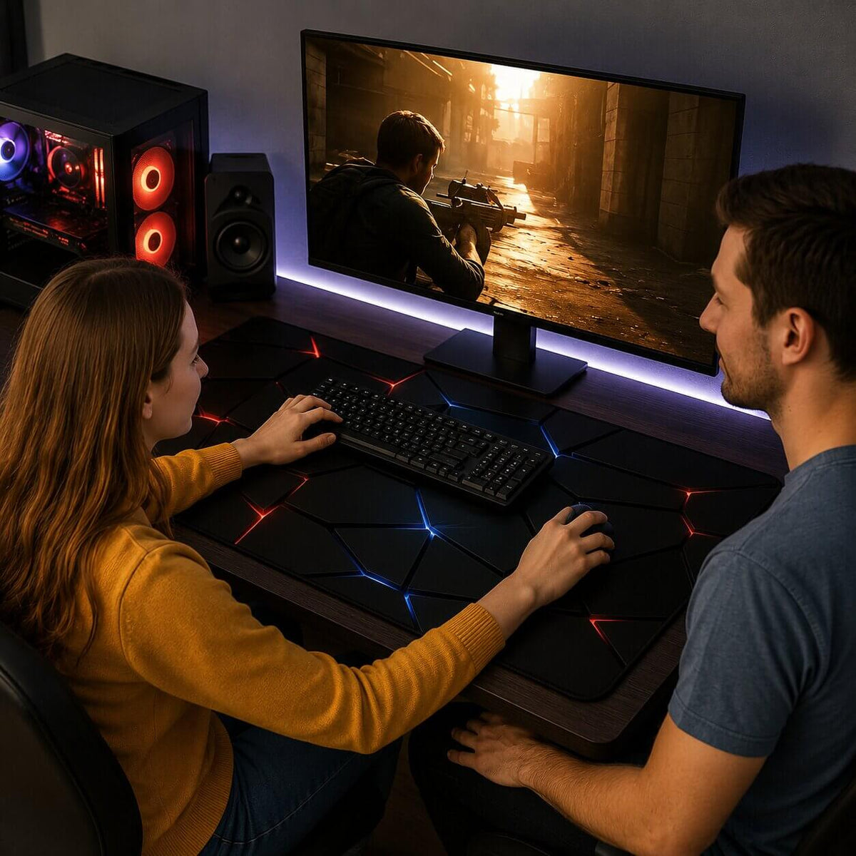 tapis de souris gaming prisme sublime