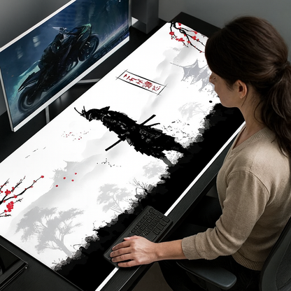 SamuraiZen™ - Le Tapis de Souris  qui Incarne l’Honneur et la Discipline