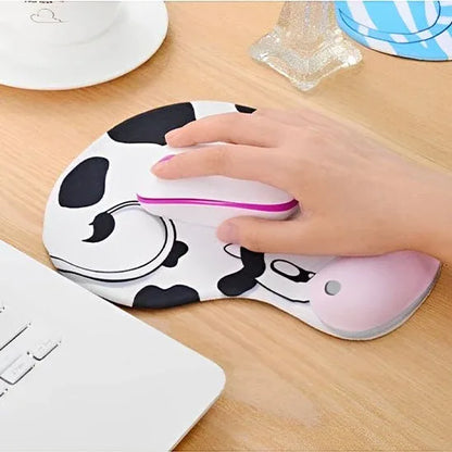 tapis de souris vache pratique