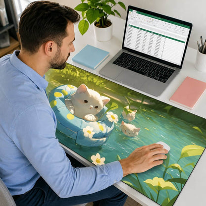 tapis de souris xl kittyclick de bonne qualité