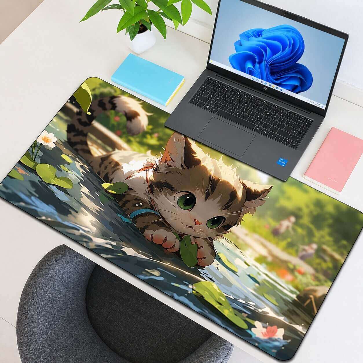 Tapis de Souris KittyClick™ - Chaque Clic Devient un Jeu