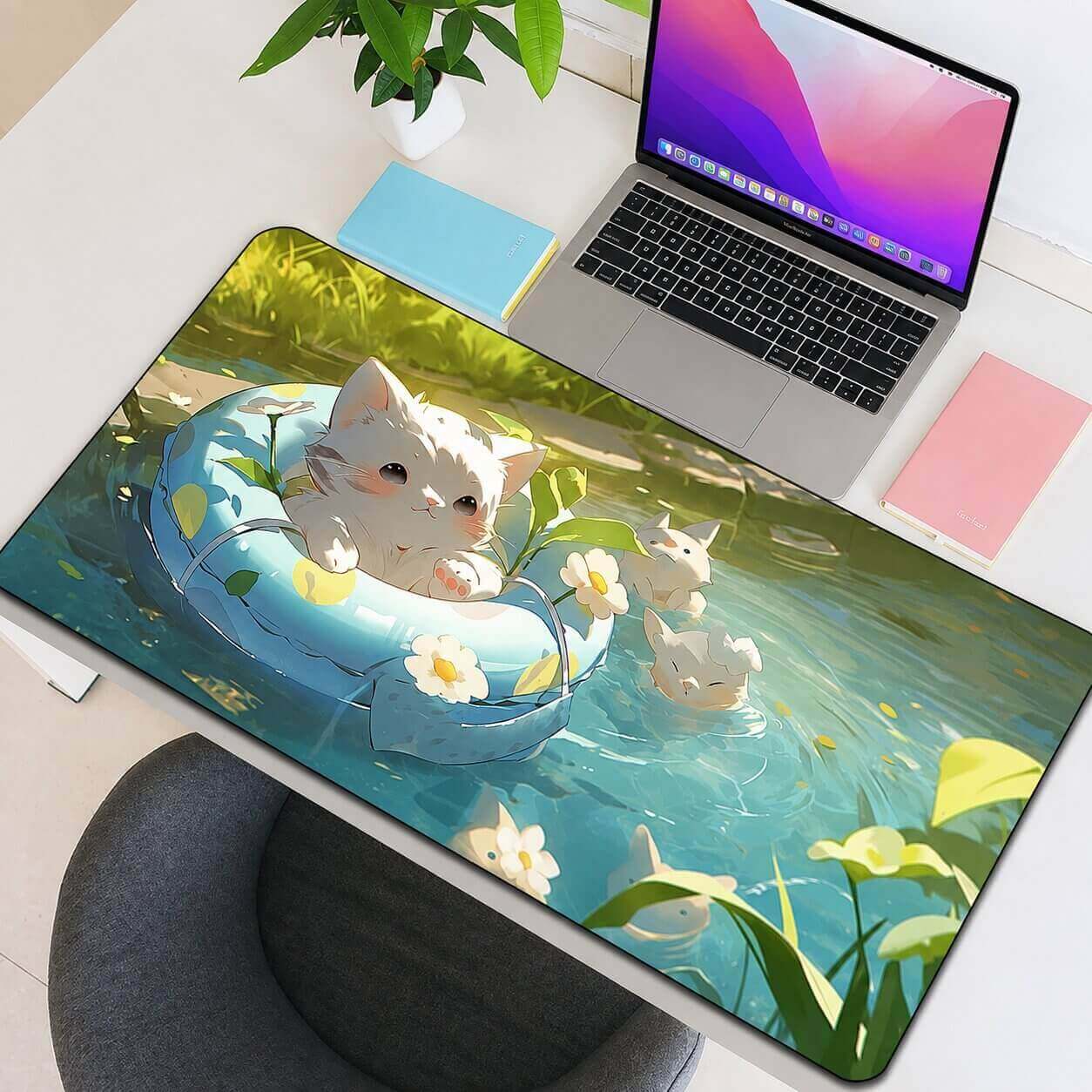Tapis de Souris KittyClick™ - Chaque Clic Devient un Jeu