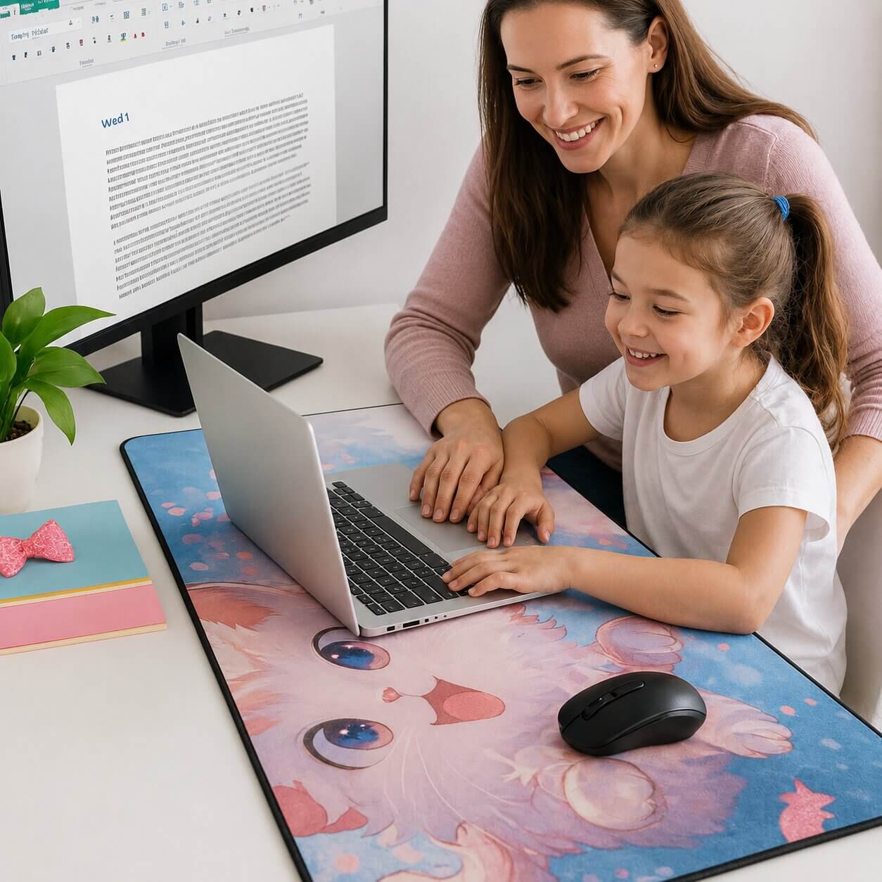 tapis de souris xl kittyclick sublime
