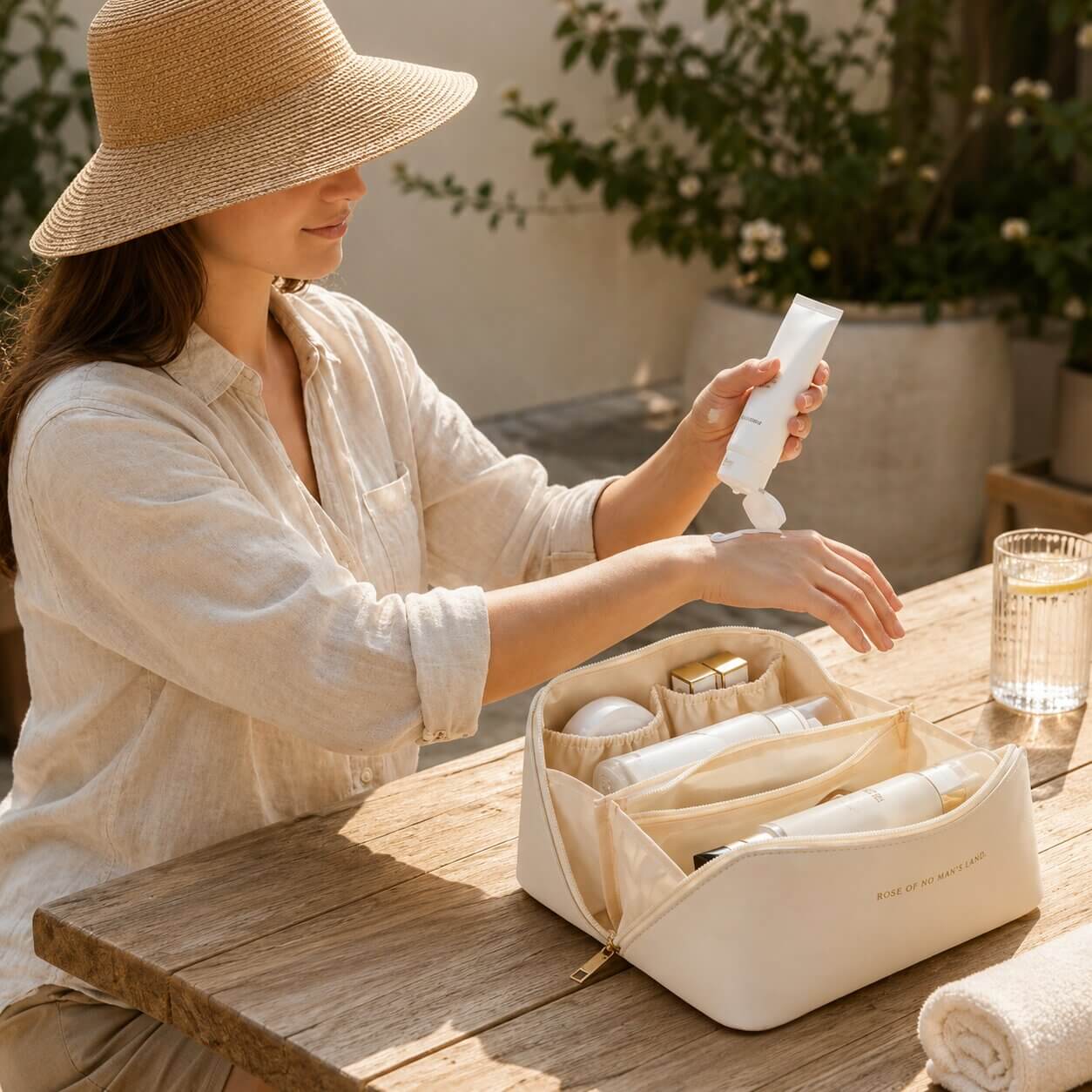 trousse de toilette pour femme glamoria  excellente