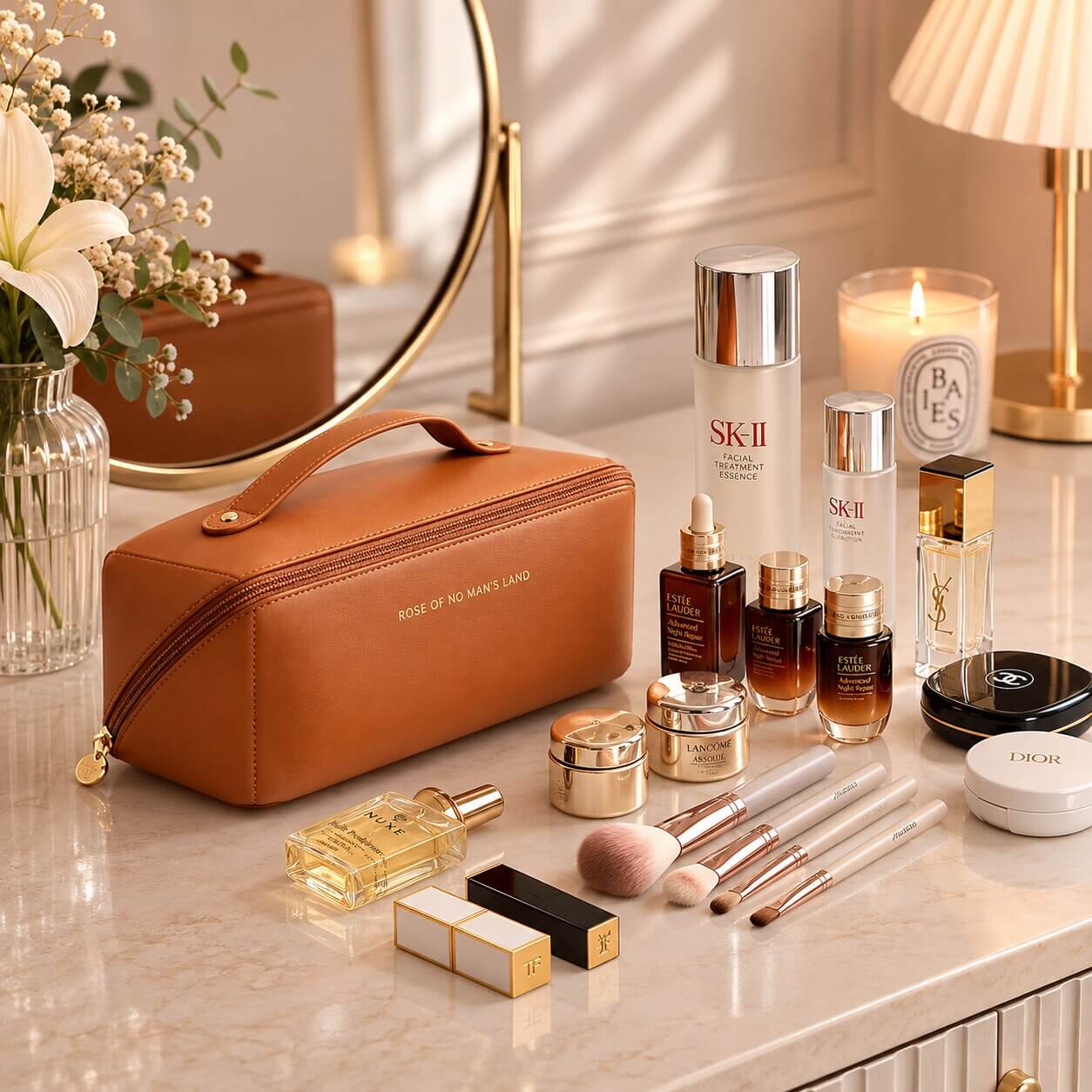 trousse de toilette pour femme glamoria pratique
