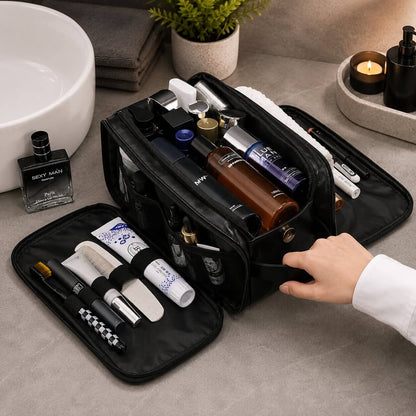 La trousse de toilette voyage qui garde tout en ordre