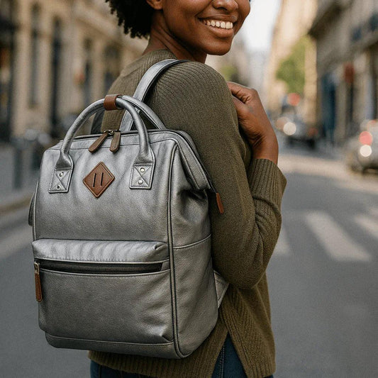 UrbanCanvas™ | Sac à Dos Multifonction en Toile - Rayon de Sérénité