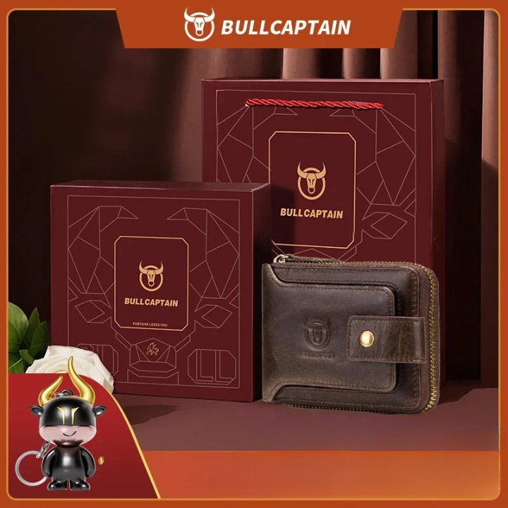 Portefeuille Homme en Cuir Véritable | BullCaptain Vintage