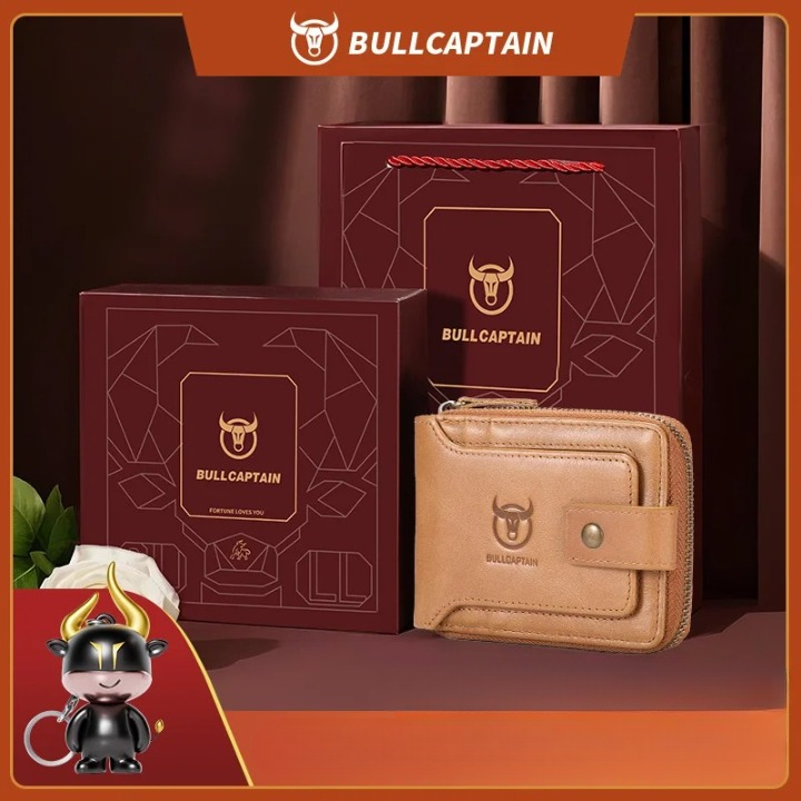 Portefeuille Homme en Cuir Véritable | BullCaptain Vintage